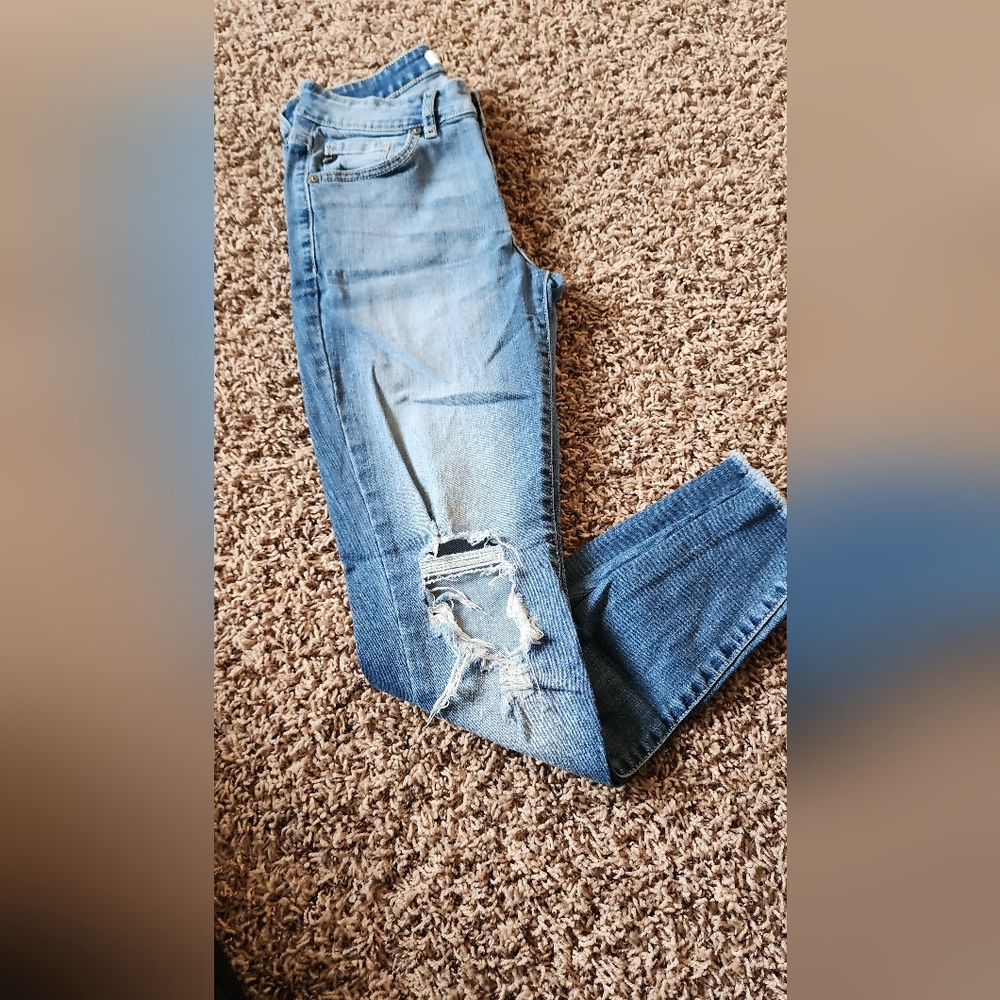 Kancan Distressed Skinny Jeans